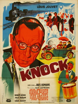クノック 1950年 ギイ・ルフラン監督 | 映画ポスター,フランスポスター