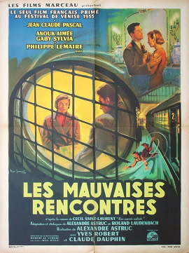 不運なめぐり逢い 1955年 アレクサンドル・アストリュック監督 | 映画
