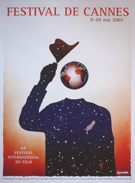 アートポスター 第71回 カンヌ映画祭ポスター 第77回カンヌ国際映画祭公式ポスタービジュアル - カンヌ映画祭