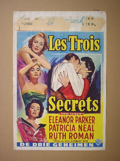 サンタと3匹のクマ　USオリジナル映画ポスター 三人の秘密 1949年 ロバート・ワイズ監督 | 映画ポスター