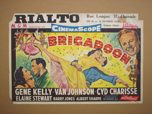 ブリガドーン 1954年 ヴィンセント・ミネリ監督 | 映画ポスター