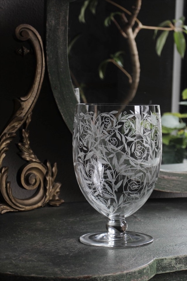 【ジャングルジャングル広陵店】バカラ Baccarat アルルカン Arlucan フラワーベース 花瓶 Baccarat (バカラ) クリスタル花瓶 アルルカン フラワーベース