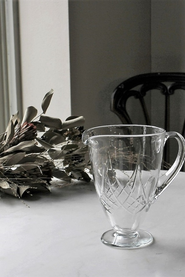 フランス クリスタルガラスジャグ 水差し 185mm 5474 | グラスウェア