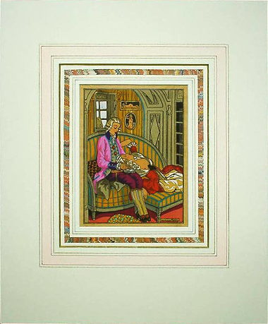 ラクロ 「危険な関係」挿絵 1920年代 No.4