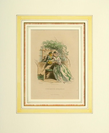 J・J・グランヴィル 「花の精」新版 1867年 No.148 | 古版画,その他の