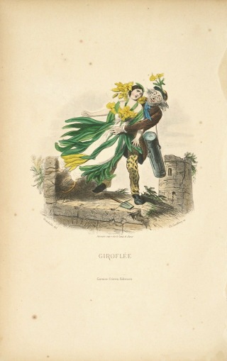 版画「蝶の精」