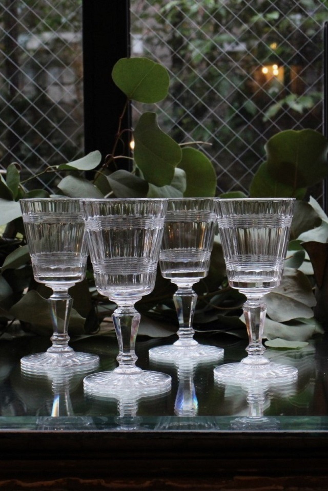 アンティークなグラス　１２４個 アンティークなグラス 124個