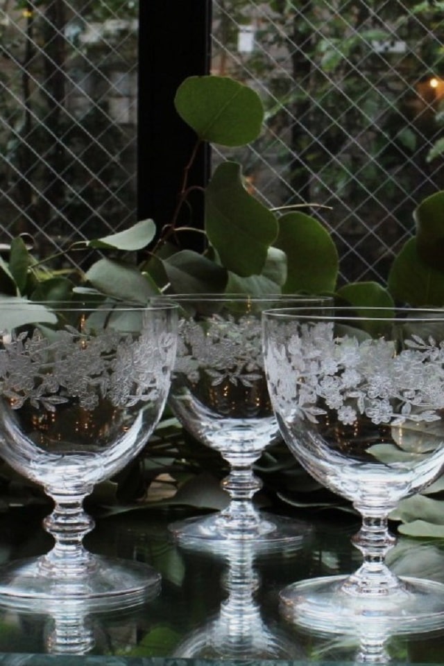 バカラ ブルータワー ウォーターゴブレット 113mm 5956 | オールド