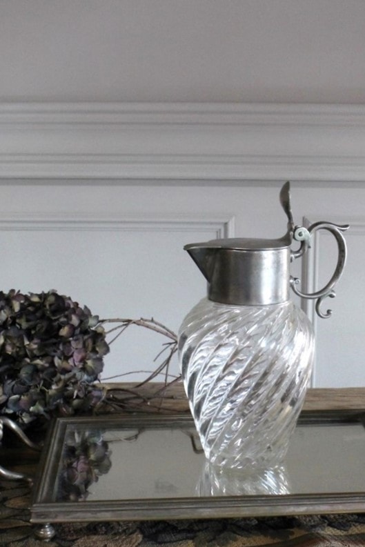 フランス エタン ピューター 紋章入り ポット フランスで買い付けてきたETOILE(エトワール)のコーヒーポット