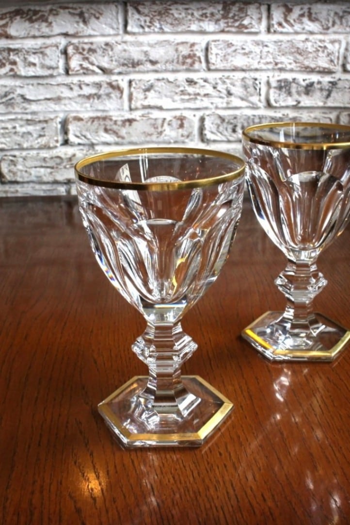 バカラ アルクール EMS 金彩ワイングラス 157mm 5800 | オールドバカラ