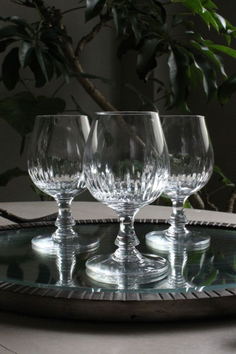 バカラブランデーグラス6客廃盤模様 バカラグラス完全網羅｜グラスの種類と