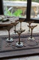 SALE》フランス19世紀 ロココ ミラー付きシルバーペンダントトップ