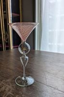 オーストリアアンティークビミニカクテルグラス オーストリア Biminiビミニ工房のカクテルグラス （ラビット） 190mm