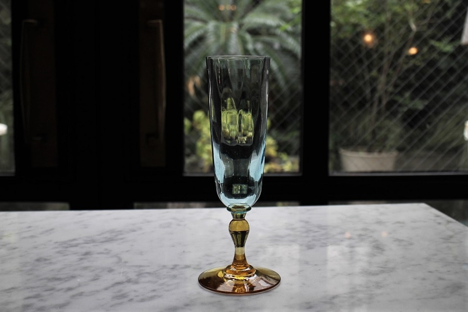 フランスアンティーク｜ポルティユー　ジョルジュ・サンド｜シャンパングラス ポルティユー ジョルジュ サンド シャンパン グラス 2客セット