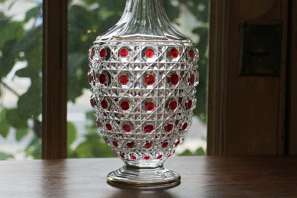 オールドバカラBaccarat☆ディアマンピエーリーのワインピッチャー