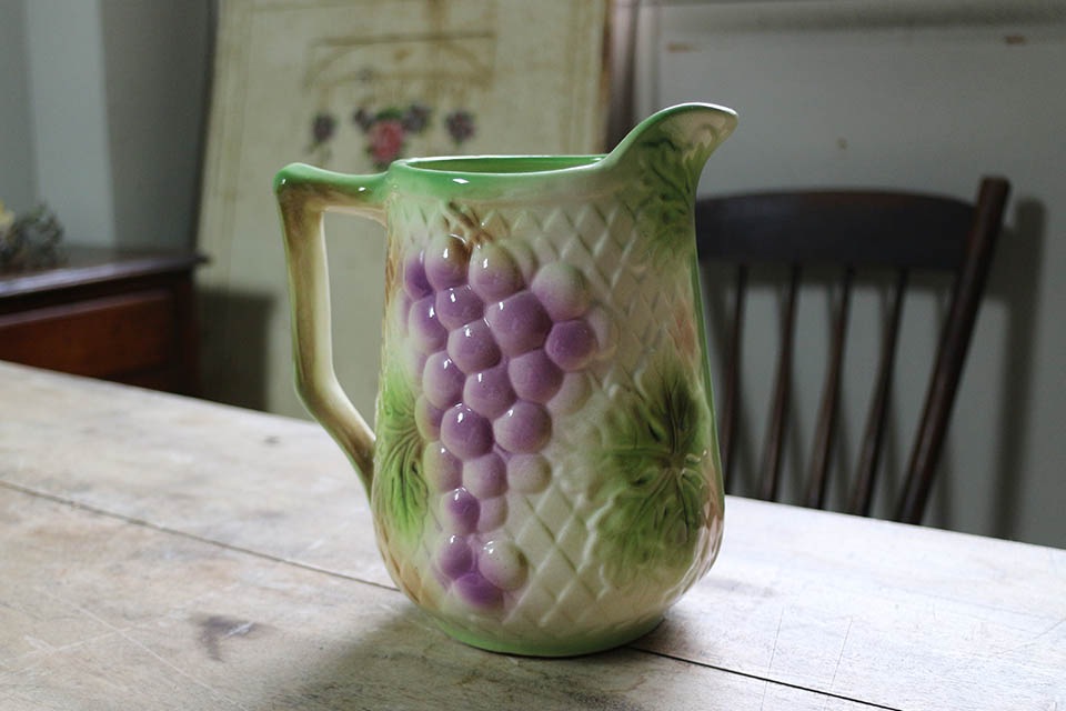 フランス サン・クレモン窯 リュネビル バルボティーヌジャグ 水差し