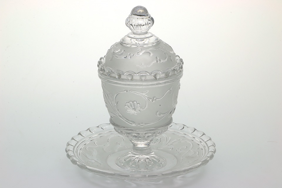 フランスアンティーク オールドバカラ マスターポット 1800年代 バカラ ルネサンス・マスタードポット 1789 | オールドバカラ