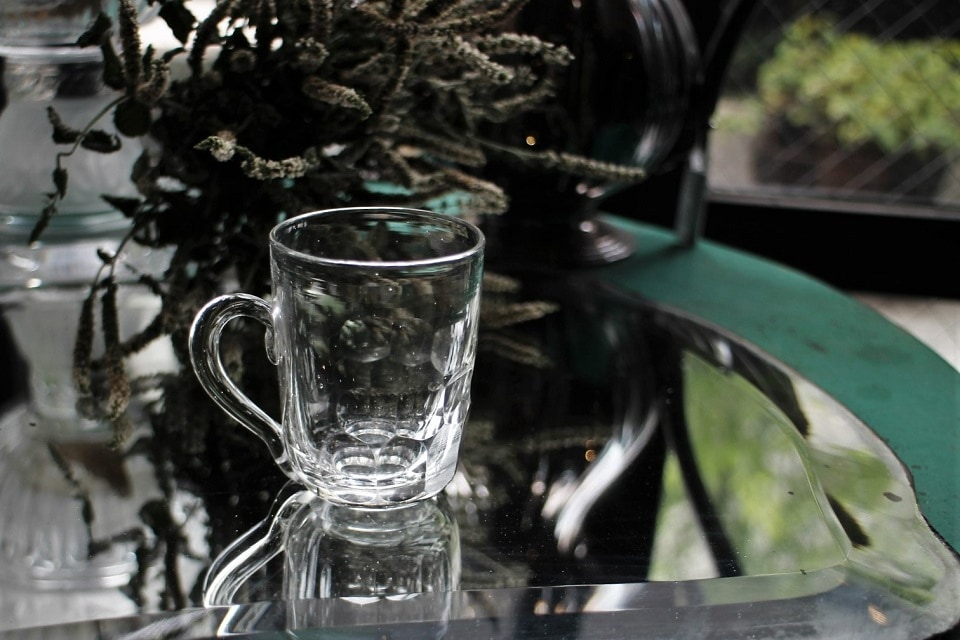 取手付きリキュールグラス Oranzovy オンラインショップ】ヴィンテージ リキュールグラス ロマネスク