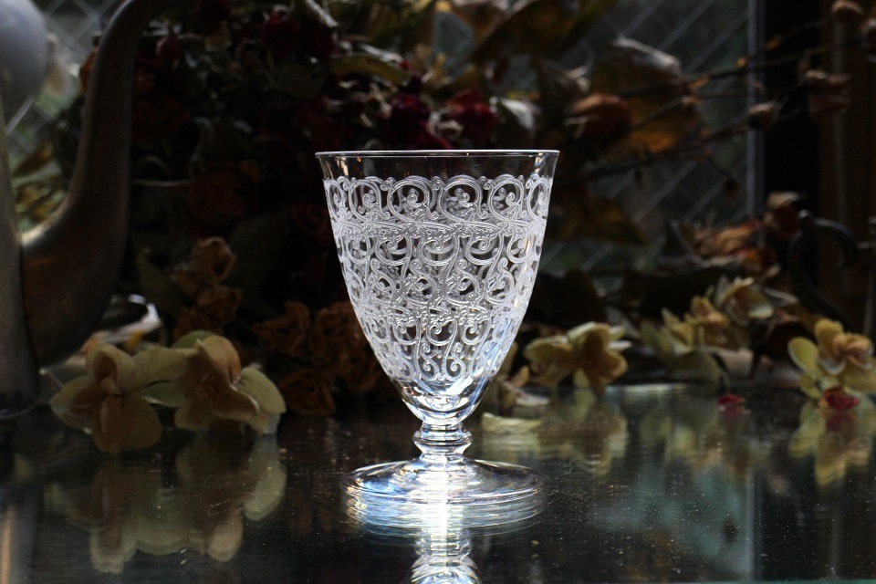 特大☆オールドバカラBACCARATリヴィエラRivieraワイン、水用グラス