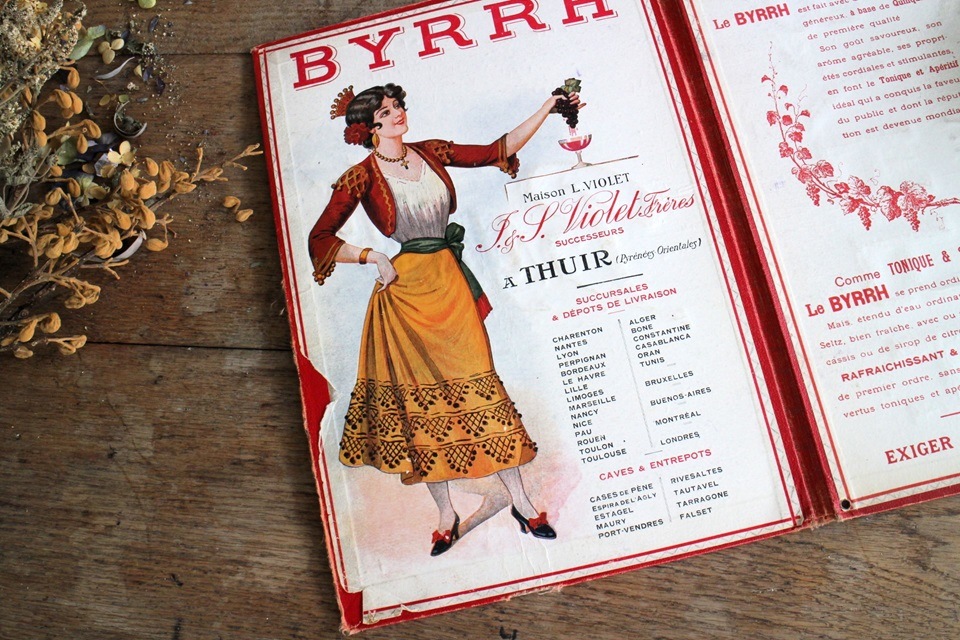 �ե�󥹡�BYRRH���ӥ��롡1930ǯ��  �쥹�ȥ���˥塼���С���6064