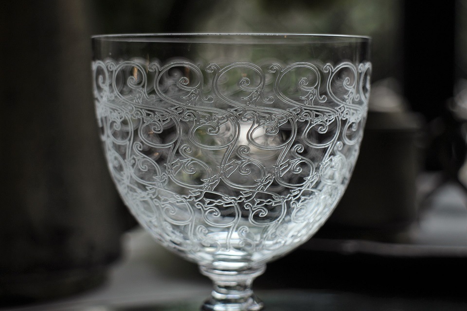 Baccarat バカラ ローハン 11.5cm ワイン グラス 箱付 四｜食器