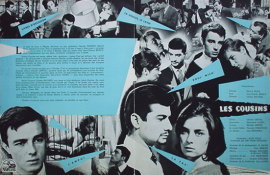 いとこ同志 1959年 クロード・シャブロル監督 | 映画ポスター,プレス ...