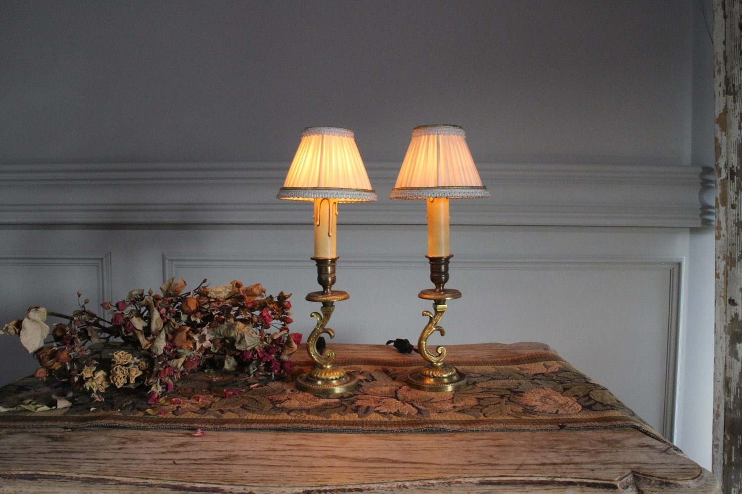 フランスアンティーク 真鍮 フラワースタンド 【公式通販】