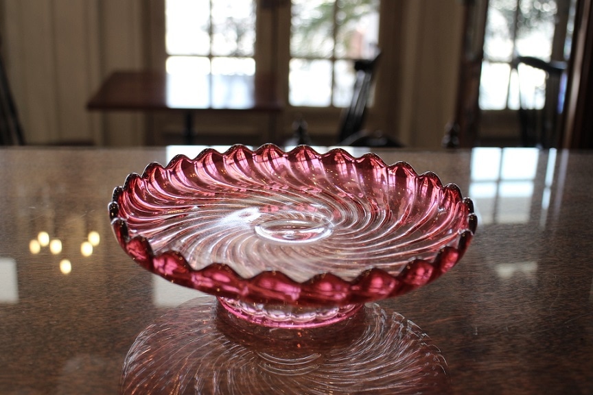 バカラ バンブーコンポート φ168mm 4278 | オールドバカラ,テーブル