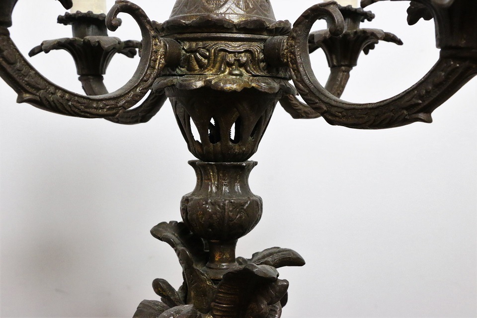 SALE》 エンジェル 5灯式ブロンズランプスタンド 0938 | 照明,ランプ