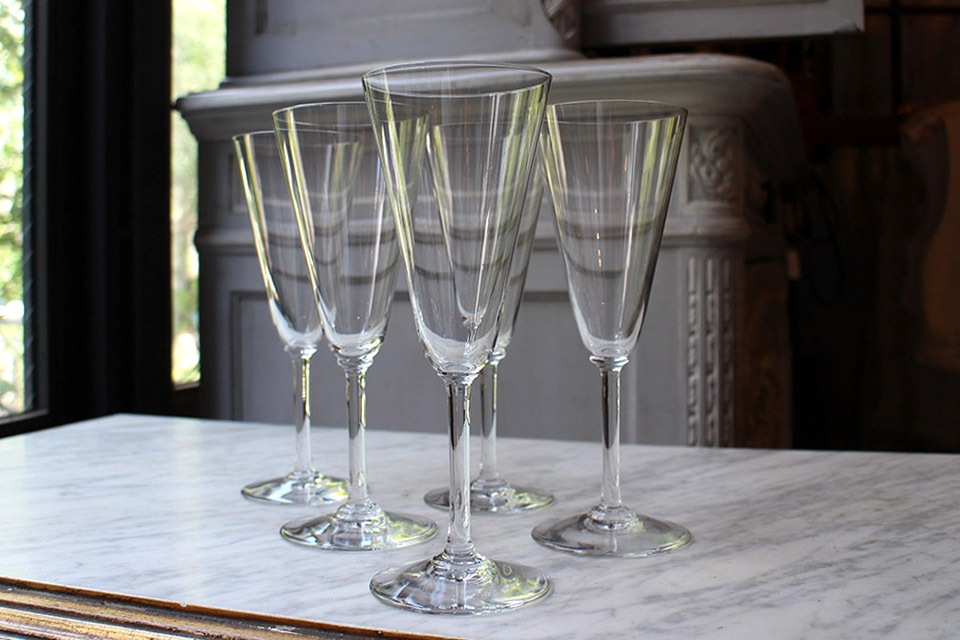 バカラ シャンパンフルート 185mm 3489 | オールドバカラ,シャンパン