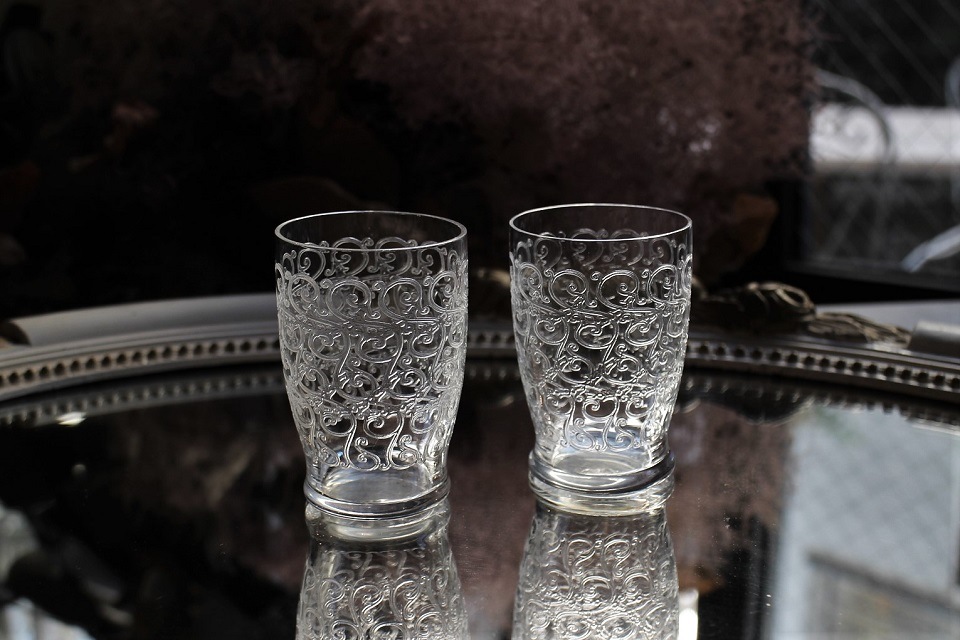 バカラ グヴィユ ショットグラス 67mm 5087 01 02 オールドバカラ タンブラー ショットグラス Majorelle