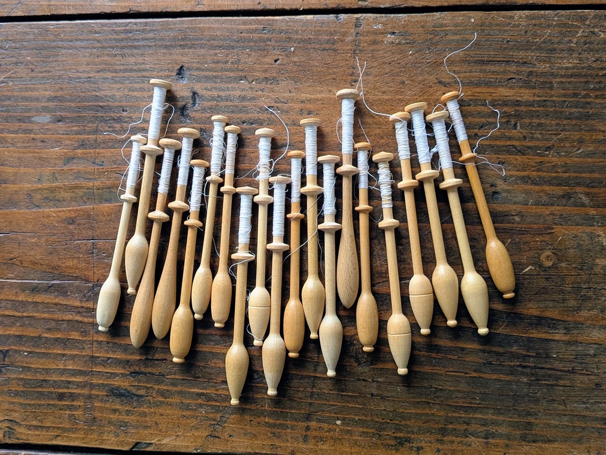 フランスアンティーク❤️ボビンレース3枚 フランスアンティーク❤️ボビンレース3枚 フランスアンティークボビン