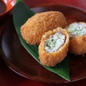 おうちで揚げたてカツギョウザ