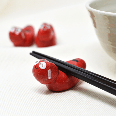 会津本郷焼 赤べこ箸置き