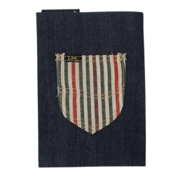 AIZU Book Jacket ベージュ 横縞 大