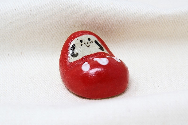 会津本郷焼 だるま 箸置き