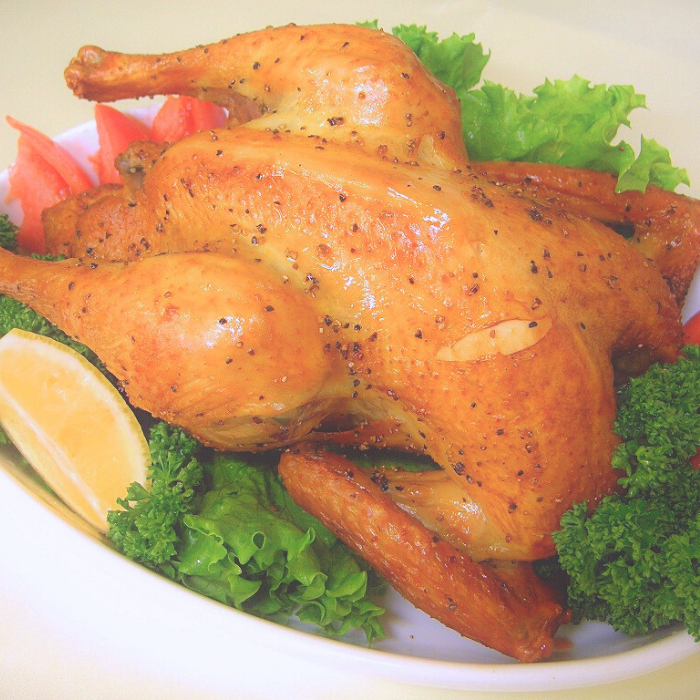 川俣シャモ丸焼き（冷凍）