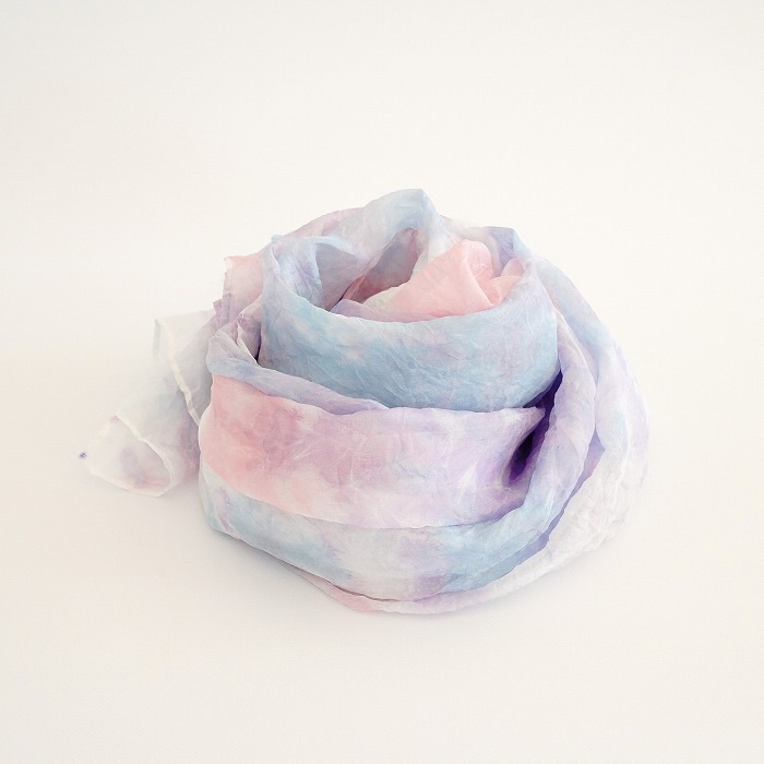 【川俣シルク】シルクストール(大)7色展開