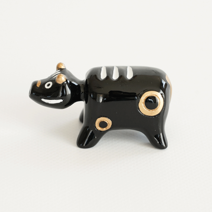 カラフルべこ箸置き 4色セット