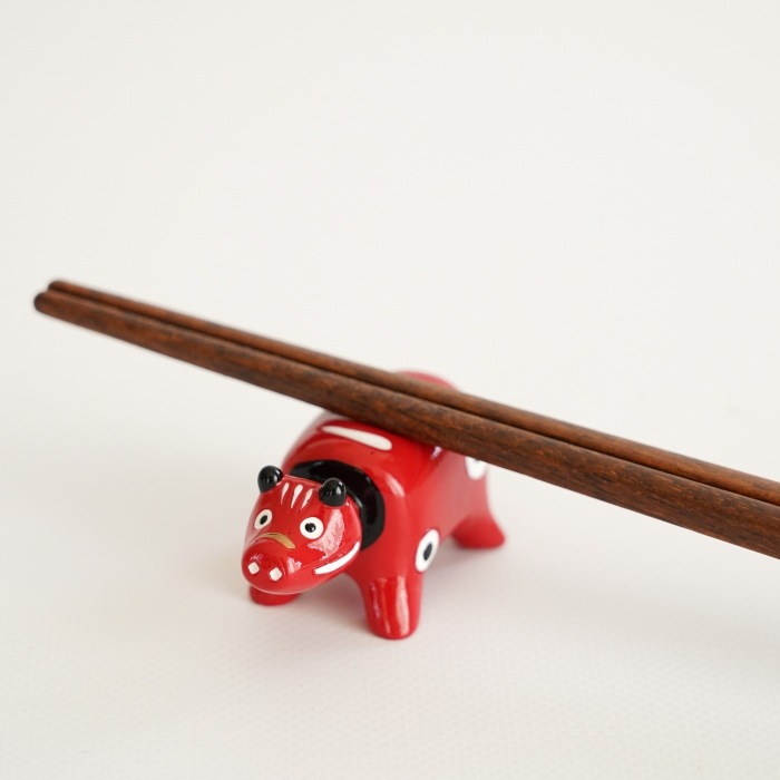 カラフルべこ箸置き 4色セット