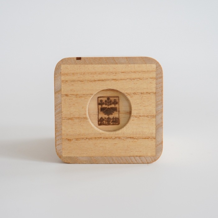 会津桐 茶筒 茶綾（押出茶筒）