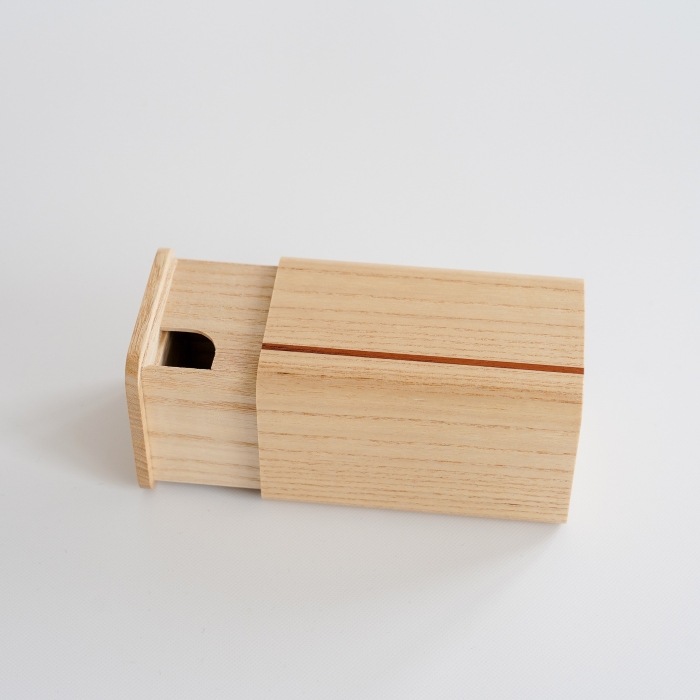 会津桐 茶筒 茶綾（押出茶筒）