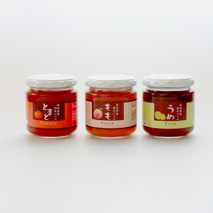 ジャム3種 もも 梅 トマト