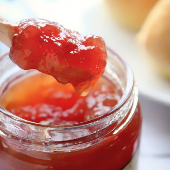 ジャム3種 もも いちじく いちご