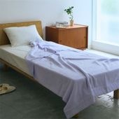 無撚糸 タオルケット