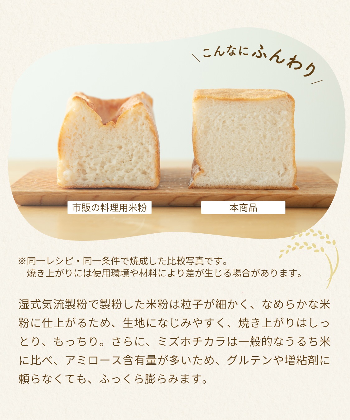 【はせさんコラボ企画】田田田堂　有機米粉「ミズホチカラ」（大容量/1kg）★★限定米粉レシピ動画プレゼント★★