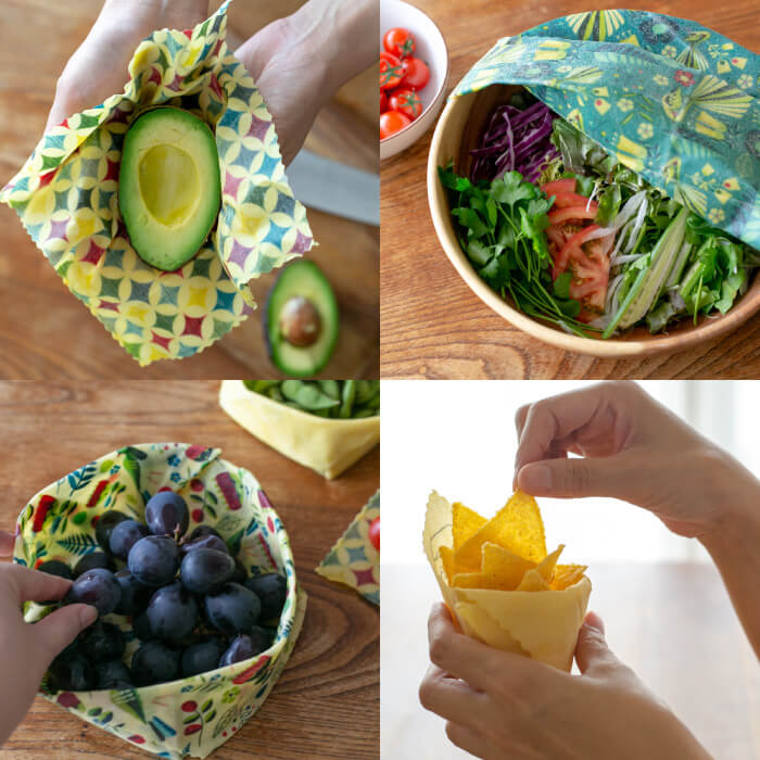 みつろうエコラップ(単品:Mサイズ) |メール便送料無料