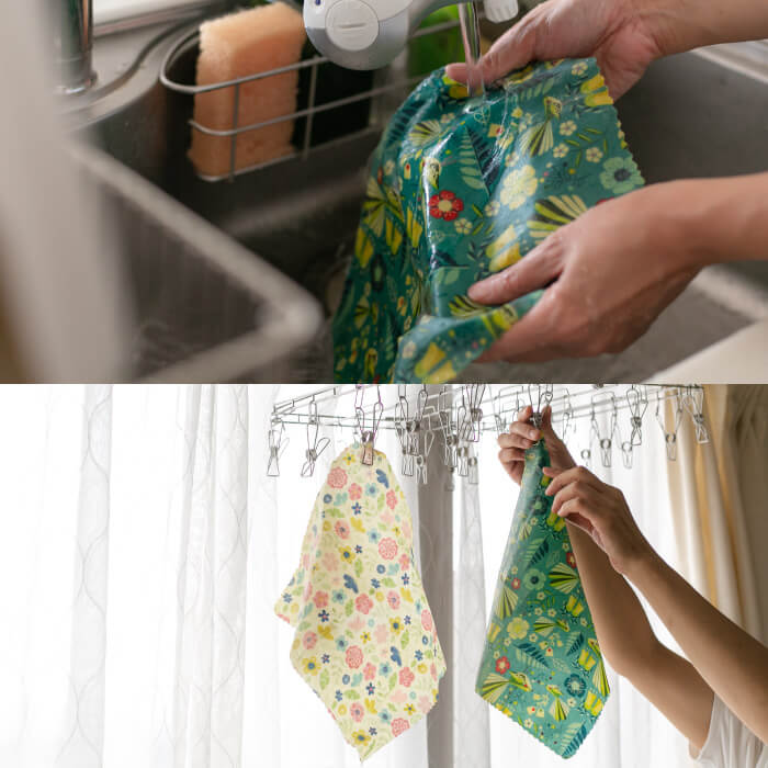 みつろうエコラップ(単品:Mサイズ) |メール便送料無料