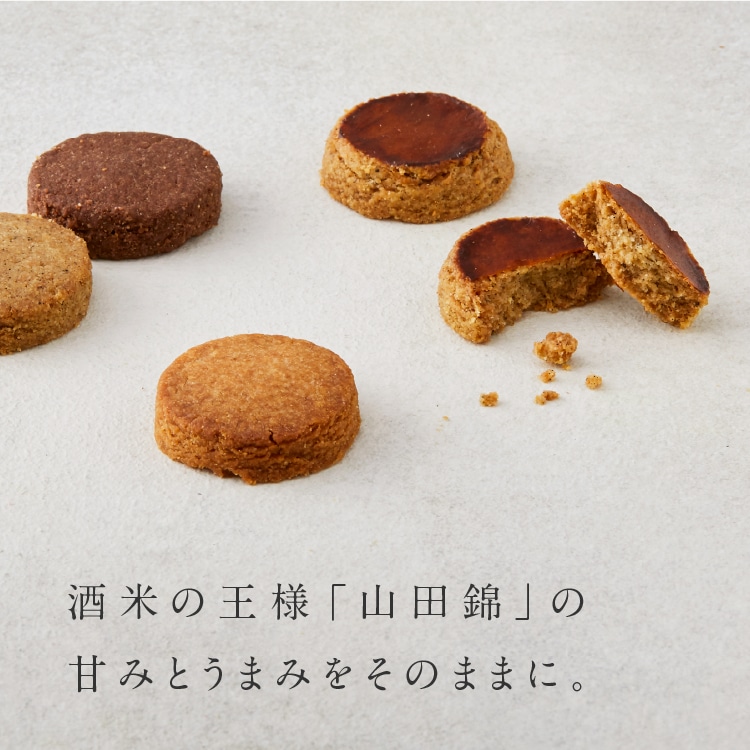 山田錦ガレット【4種 詰合せセット（4種×各4枚）】【グルテンフリー & ヴィーガン】【メール便送料無料 】