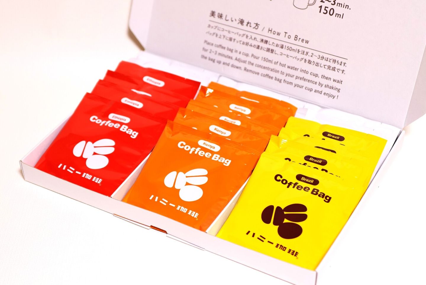 コーヒーバッグMIX18枚箱入り